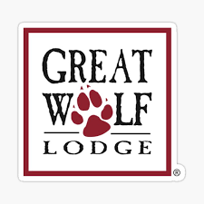 Great Wolf Lodge Logo" Sticker by awatterson | Redbubble